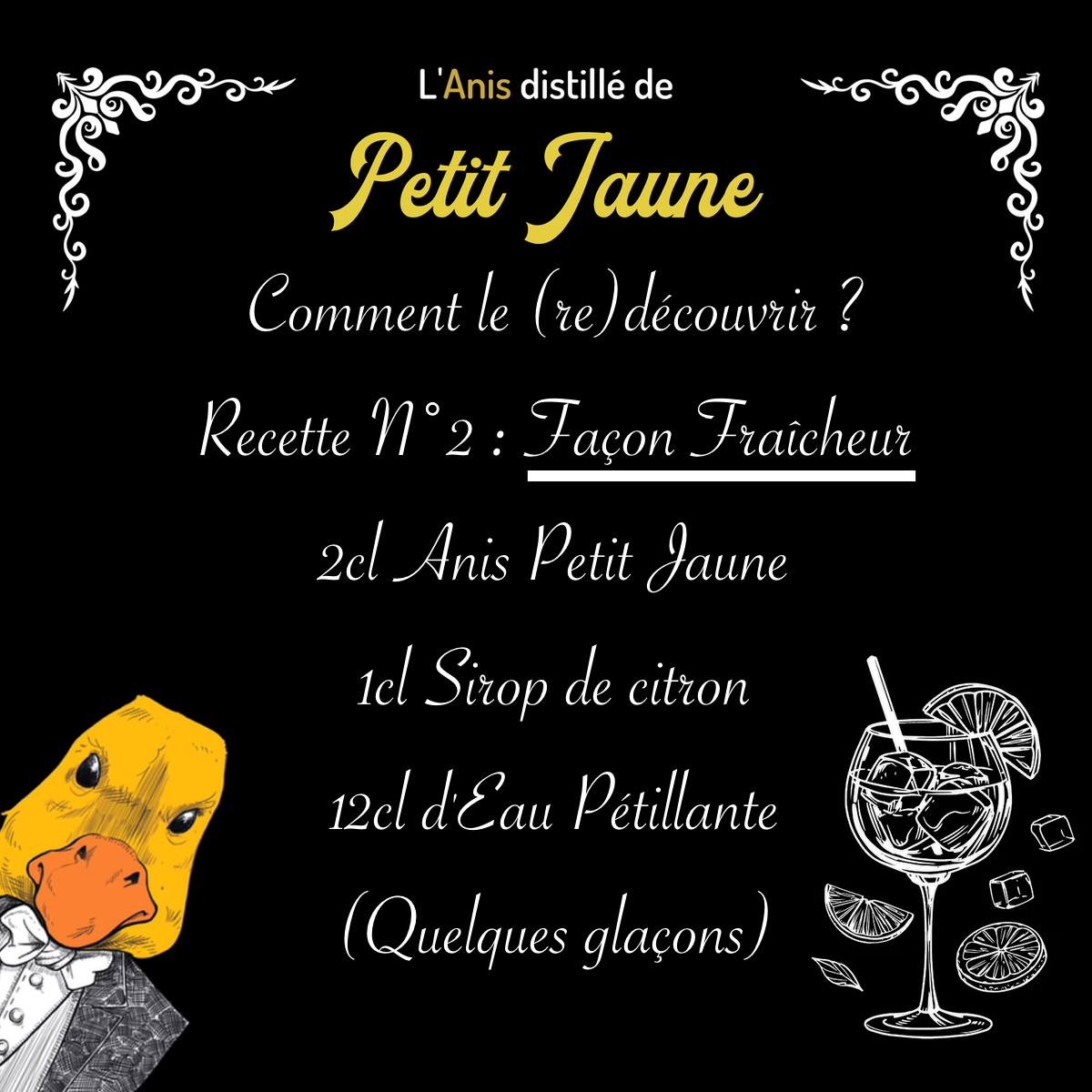 Recette Petit Jaune Fraîcheur